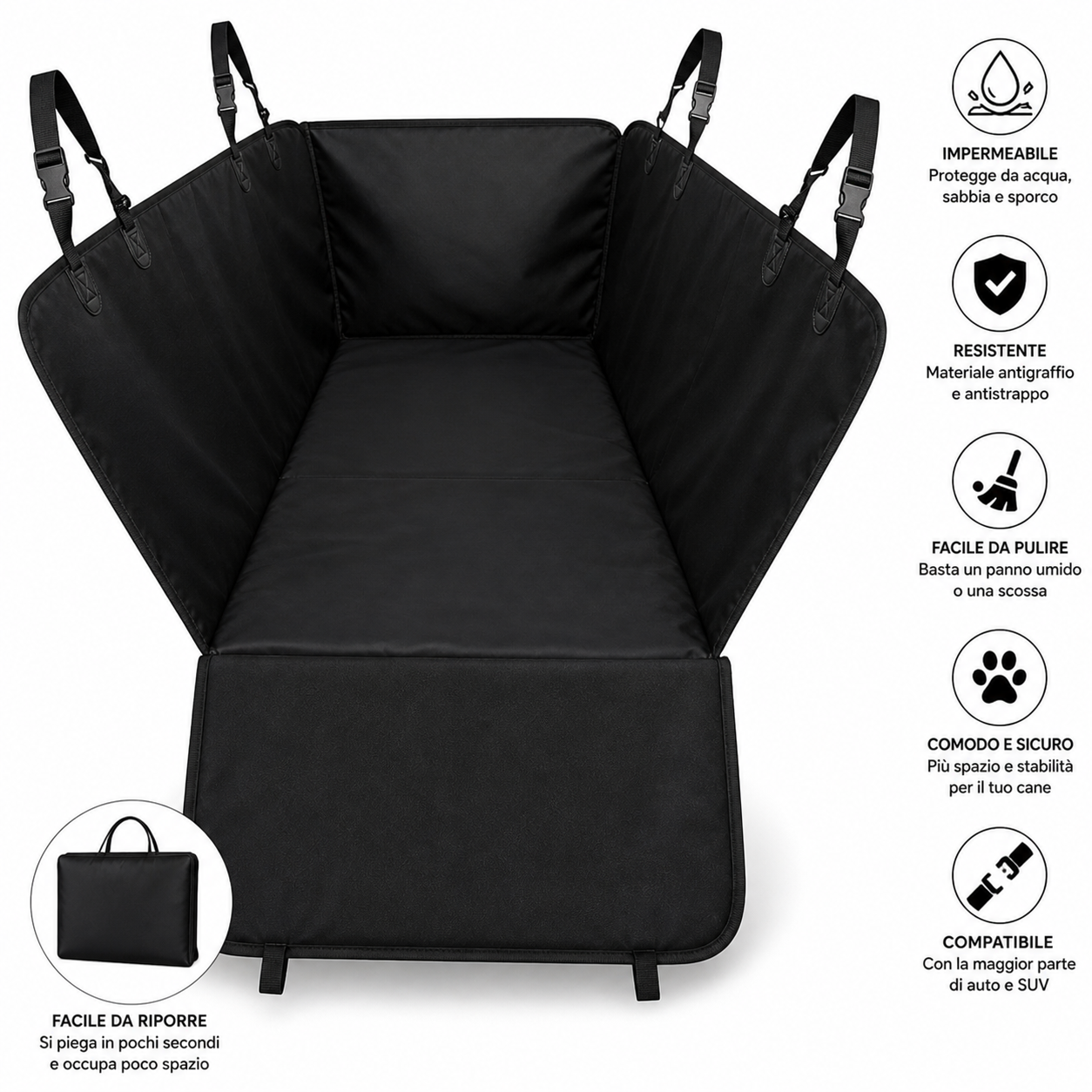 Dogvex™ Coprisedile Auto per Cani